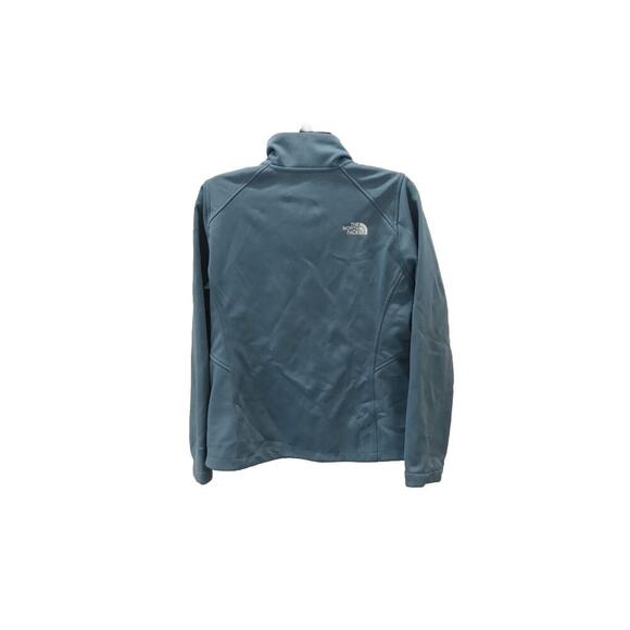 NORTH FACE Women’s (M) Blue Jacket Size Medium Lines Full Zip Shell Activewear - Picture 3 of 5